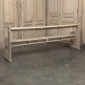19th Century Gothic Revival Stripped Oak Church Bench