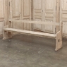 19th Century Gothic Revival Stripped Oak Church Bench