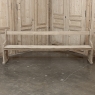 19th Century Gothic Revival Stripped Oak Church Bench