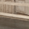 19th Century Gothic Revival Stripped Oak Church Bench