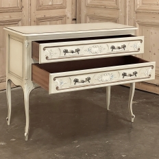 Vintage French Provincial Painted Commode