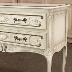 Vintage French Provincial Painted Commode