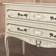 Vintage French Provincial Painted Commode