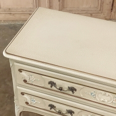 Vintage French Provincial Painted Commode
