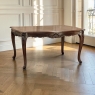 Antique French Walnut Regence Style Dining Table