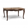 Antique French Walnut Regence Style Dining Table