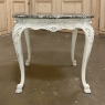 19th Century French Regence Painted Marble Top Table