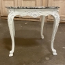 19th Century French Regence Painted Marble Top Table