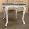 19th Century French Regence Painted Marble Top Table