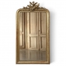 19th Century French Louis XVI Giltwood Mirror with Lovebirds