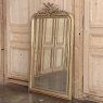 19th Century French Louis XVI Giltwood Mirror with Lovebirds