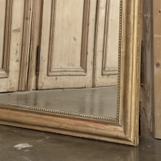 19th Century French Louis XVI Giltwood Mirror with Lovebirds