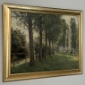 Antique Belgian Oil on Canvas Painting “Cows Grazing” by Xavier Wurth (1869-1933)