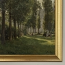 Antique Belgian Oil on Canvas Painting “Cows Grazing” by Xavier Wurth (1869-1933)
