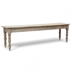 19th Century Stripped English Pine Dining Table