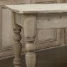 19th Century Stripped English Pine Dining Table