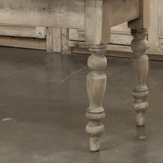 19th Century Stripped English Pine Dining Table