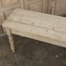 19th Century Stripped English Pine Dining Table