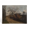 Late 19th Century Pastoral Oil Painting Signed J.B. François