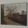 Late 19th Century Pastoral Oil Painting Signed J.B. François