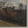 Late 19th Century Pastoral Oil Painting Signed J.B. François