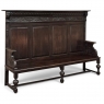 19th Century English Renaissance Revival Oak Hall Bench