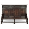 19th Century English Renaissance Revival Oak Hall Bench