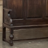 19th Century English Renaissance Revival Oak Hall Bench