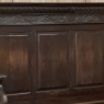 19th Century English Renaissance Revival Oak Hall Bench