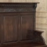19th Century English Renaissance Revival Oak Hall Bench