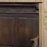 19th Century English Renaissance Revival Oak Hall Bench