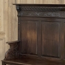 19th Century English Renaissance Revival Oak Hall Bench