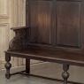 19th Century English Renaissance Revival Oak Hall Bench