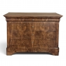 19th Century French Louis Philippe Walnut Commode