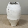 19th Century Greek Whitewashed Terracotta Olive Jar