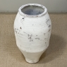 19th Century Greek Whitewashed Terracotta Olive Jar