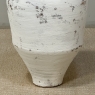 19th Century Greek Whitewashed Terracotta Olive Jar