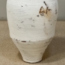19th Century Greek Whitewashed Terracotta Olive Jar