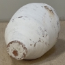 19th Century Greek Whitewashed Terracotta Olive Jar