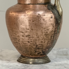 19th Century Copper and Brass Kitchen Watering Pot
