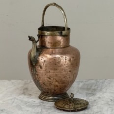 19th Century Copper and Brass Kitchen Watering Pot