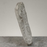 17th Century French Carrara Marble Heraldic Lion Crest with Cherub