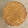 French Art Deco Period Empire Style Round End Table with Birdseye Maple Top