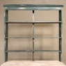 19th Century English Painted Pine Dresser with Plate Rack