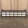 19th Century Dutch Wrought Iron Coat Rack with Delft Tiles