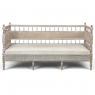 18th Century Swedish Gustavian Neoclassical Scraped Painted Bench