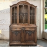 Antique Liegeois Walnut Bookcase ~ China Buffet
