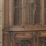 Antique Liegeois Walnut Bookcase ~ China Buffet
