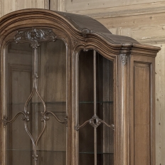 Antique Liegeois Walnut Bookcase ~ China Buffet
