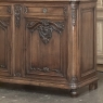 Antique Liegeois Walnut Bookcase ~ China Buffet